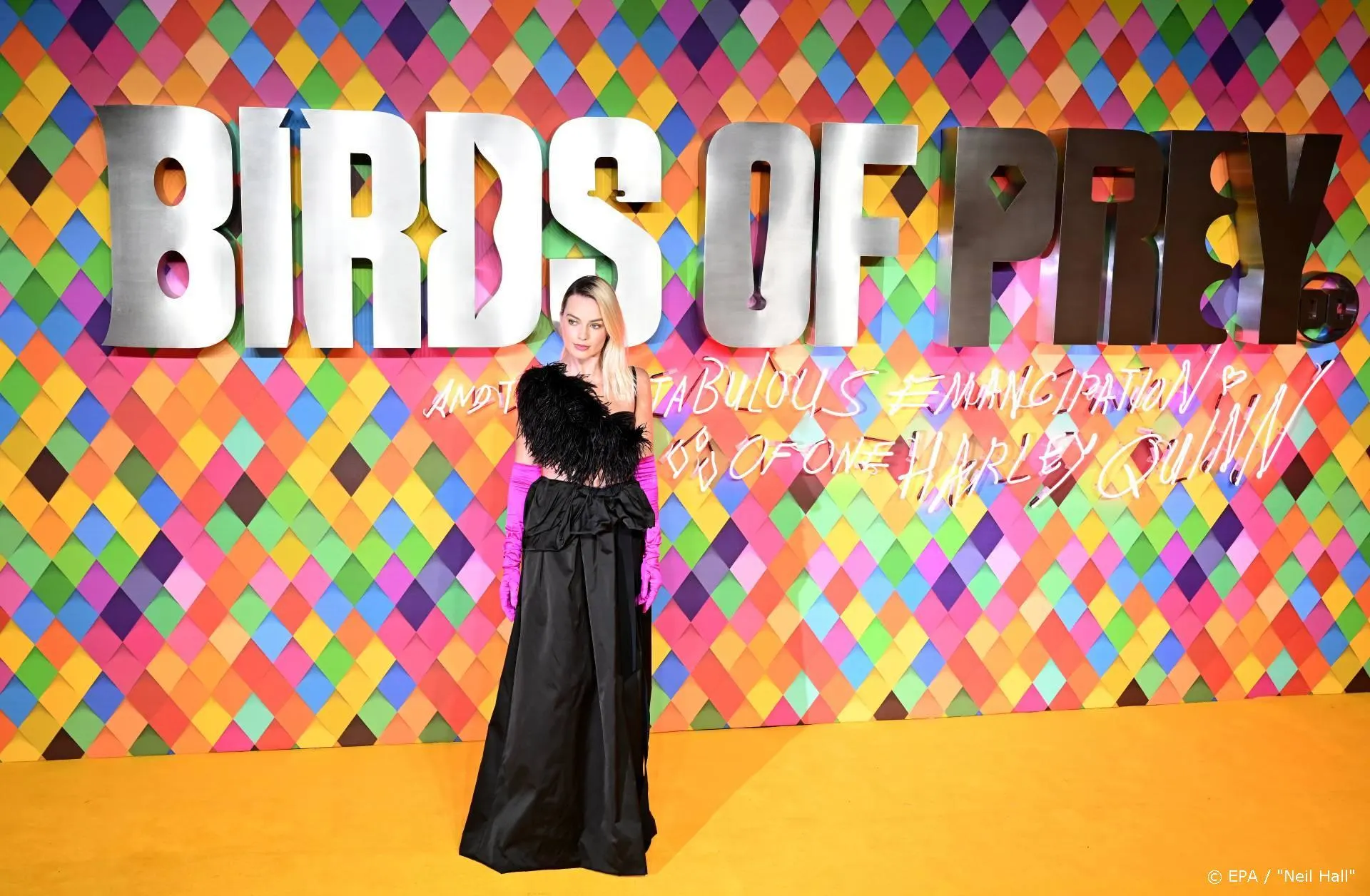 Margot Robbie veilt gesigneerde Harley Quinn-plaat voor War Child