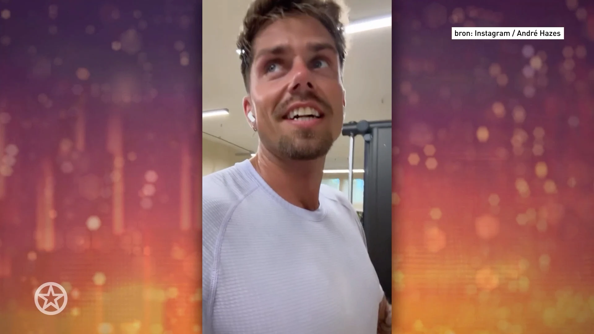 André Hazes vol zelfspot rondom 'dikke pens'