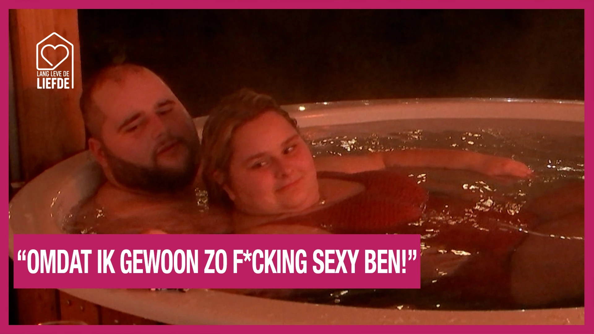 Hottub-moment eindigt met een kus én een boer voor Jannie en Johan! (Lang Leve de Liefde)