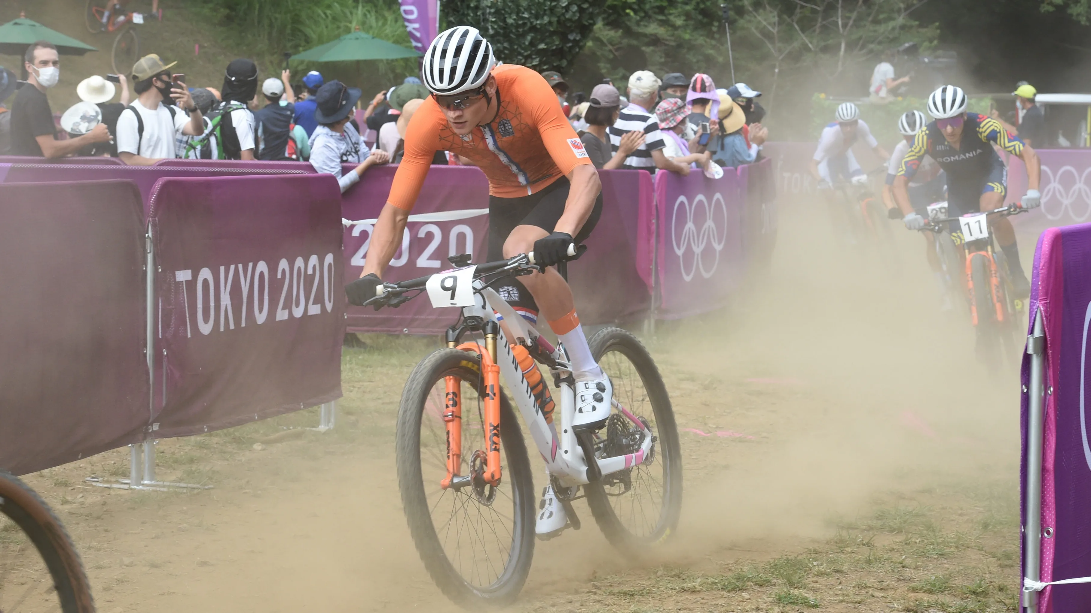Olympische droom Van der Poel spat uiteen
