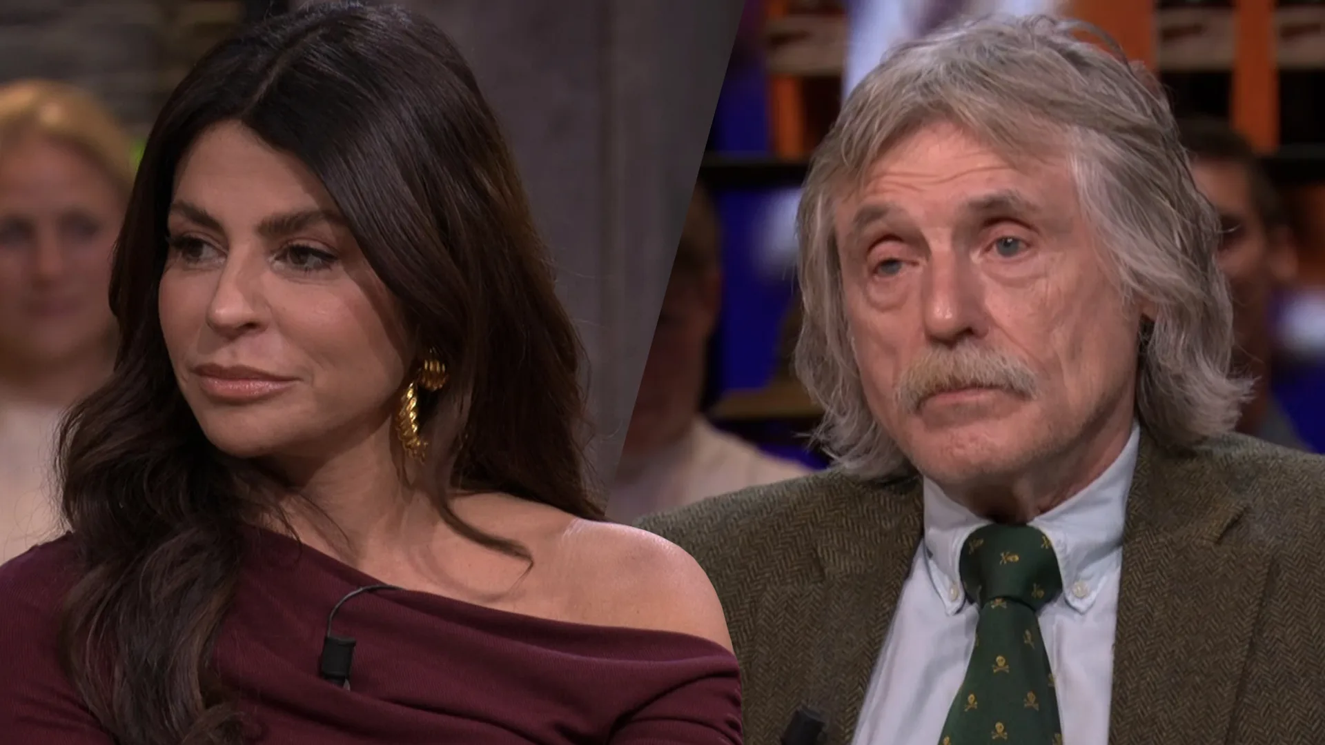 Olcay Gulsen reageert op sneer Johan Derksen: 'Hoort bij de man'