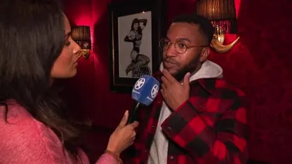 Dyantha op feestje voor Jayh's nieuwe album