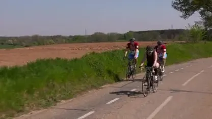 René Froger traint zich suf voor Alpe d'Huzes