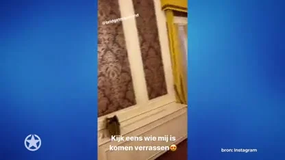 ZO LIEF: André Hazes krijgt heerlijke verrassing van Bridget