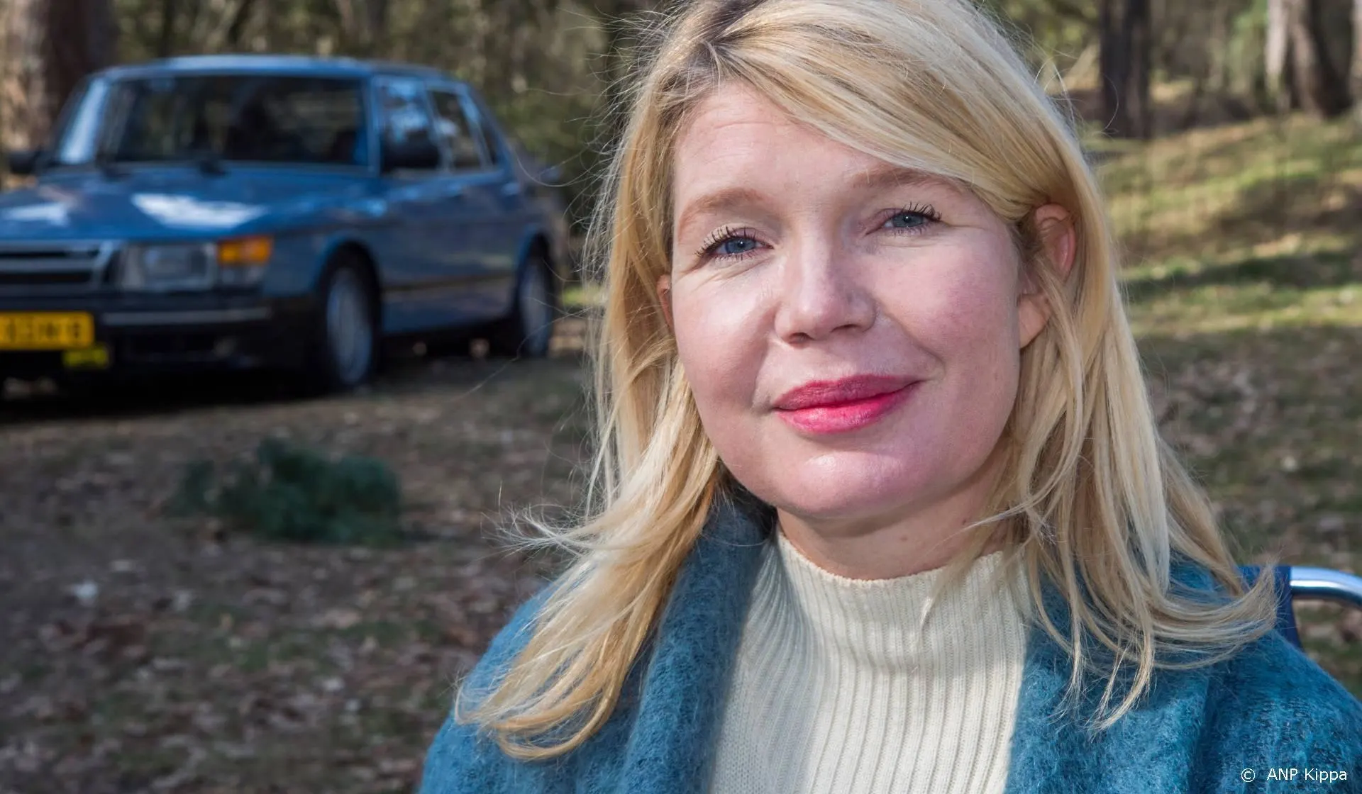 Tjitske Reidinga helemaal klaar met het toilet