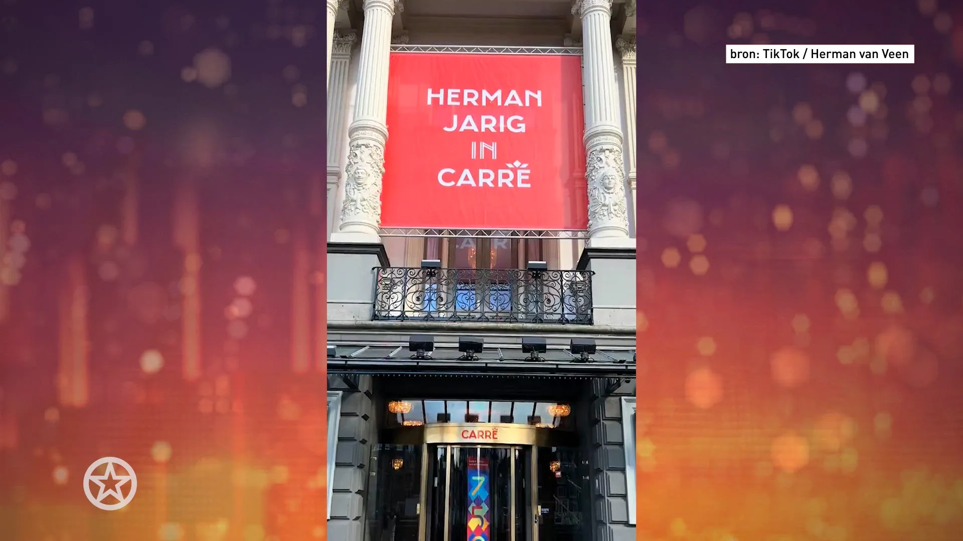 De eerste TikTok van Herman van Veen