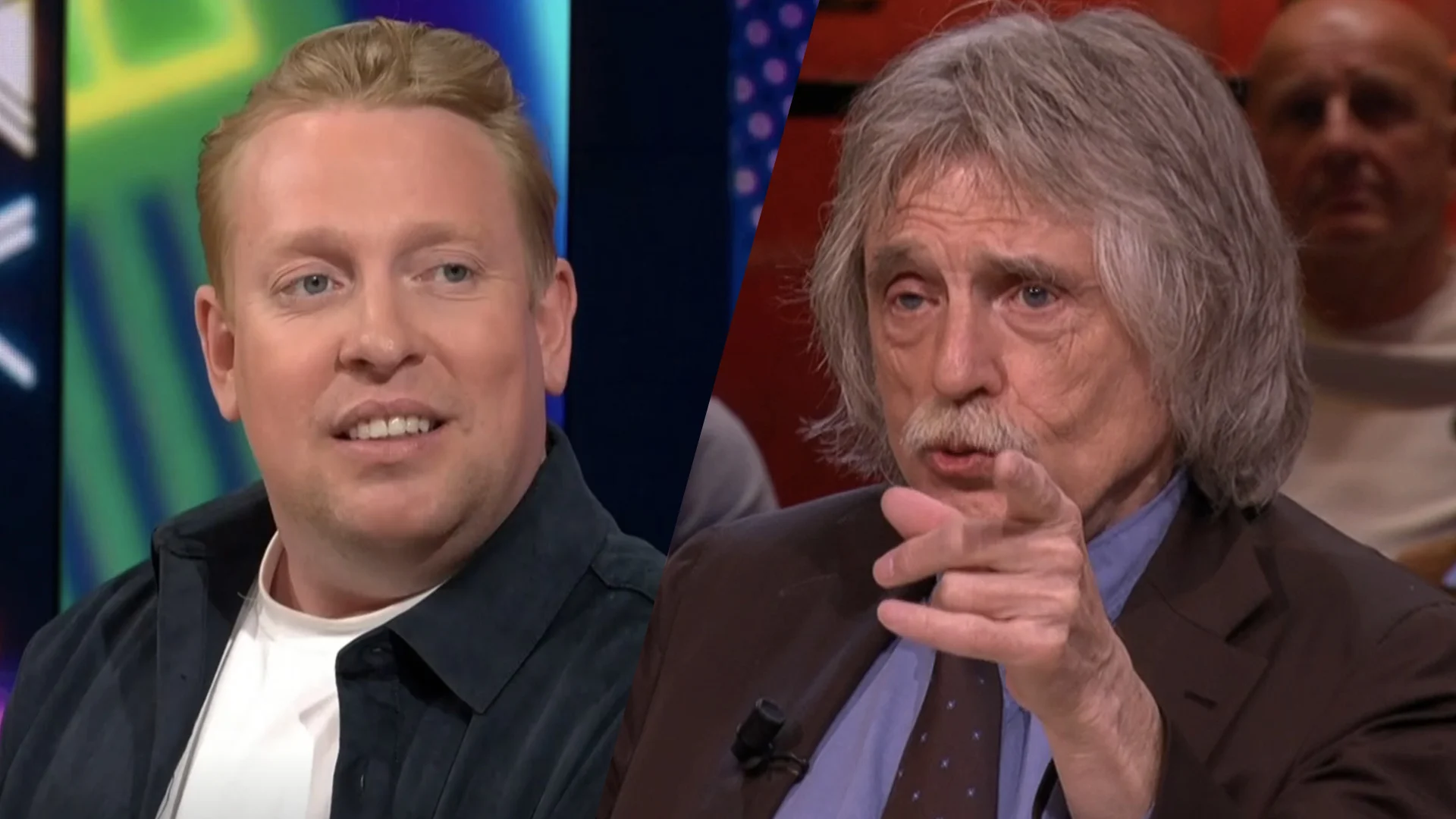 Johan windt zich op en maakt muziekshow en panellid Billy Dans met de grond gelijk