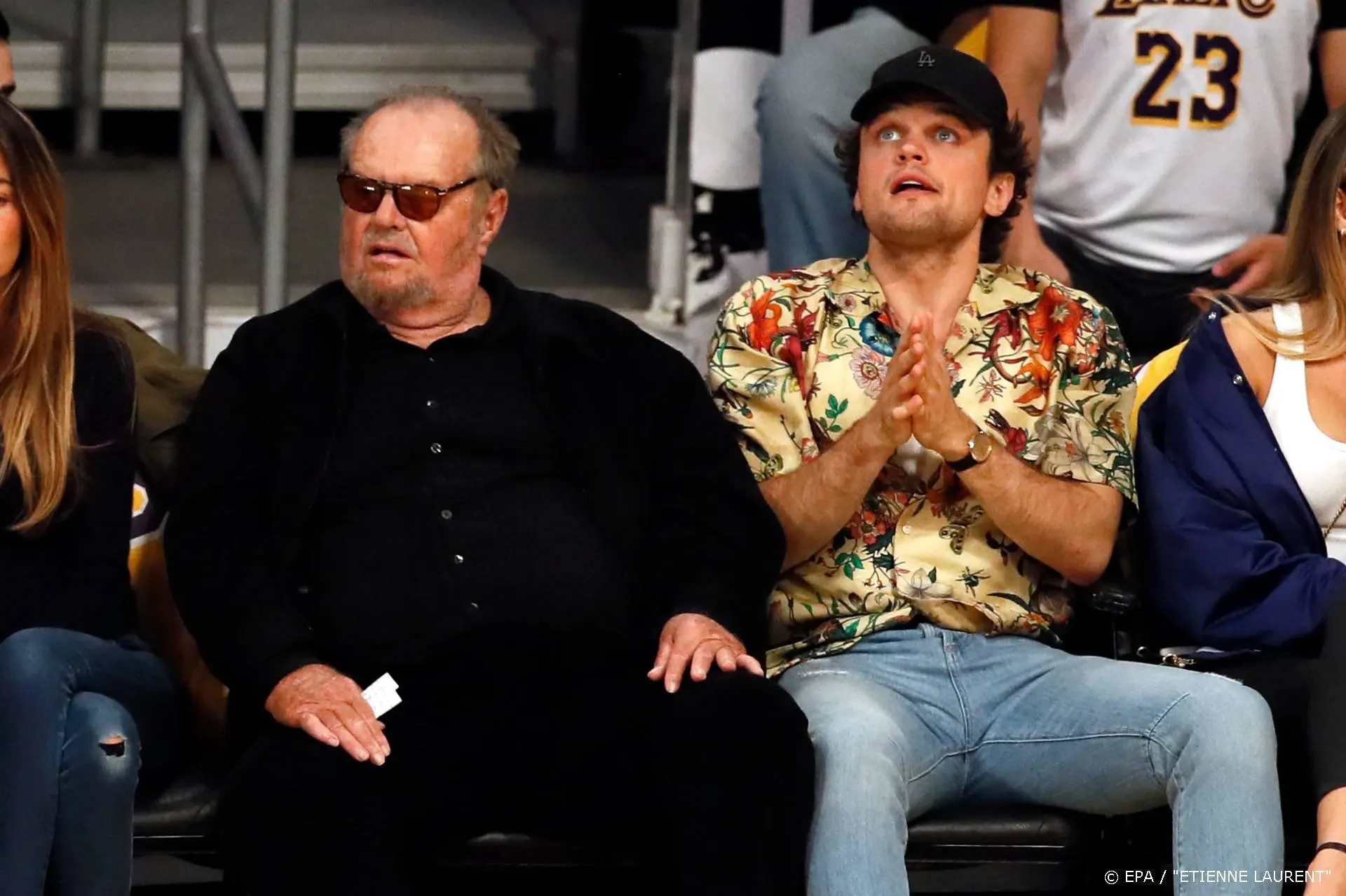 Lakers-superfan Jack Nicholson kapot van dood Kobe Bryant