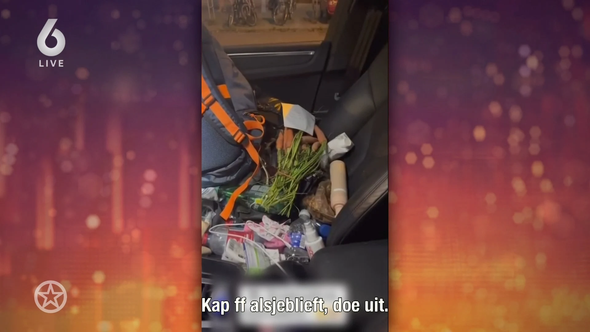 Britt Dekker heeft misschien wel de smerigste auto van Nederland