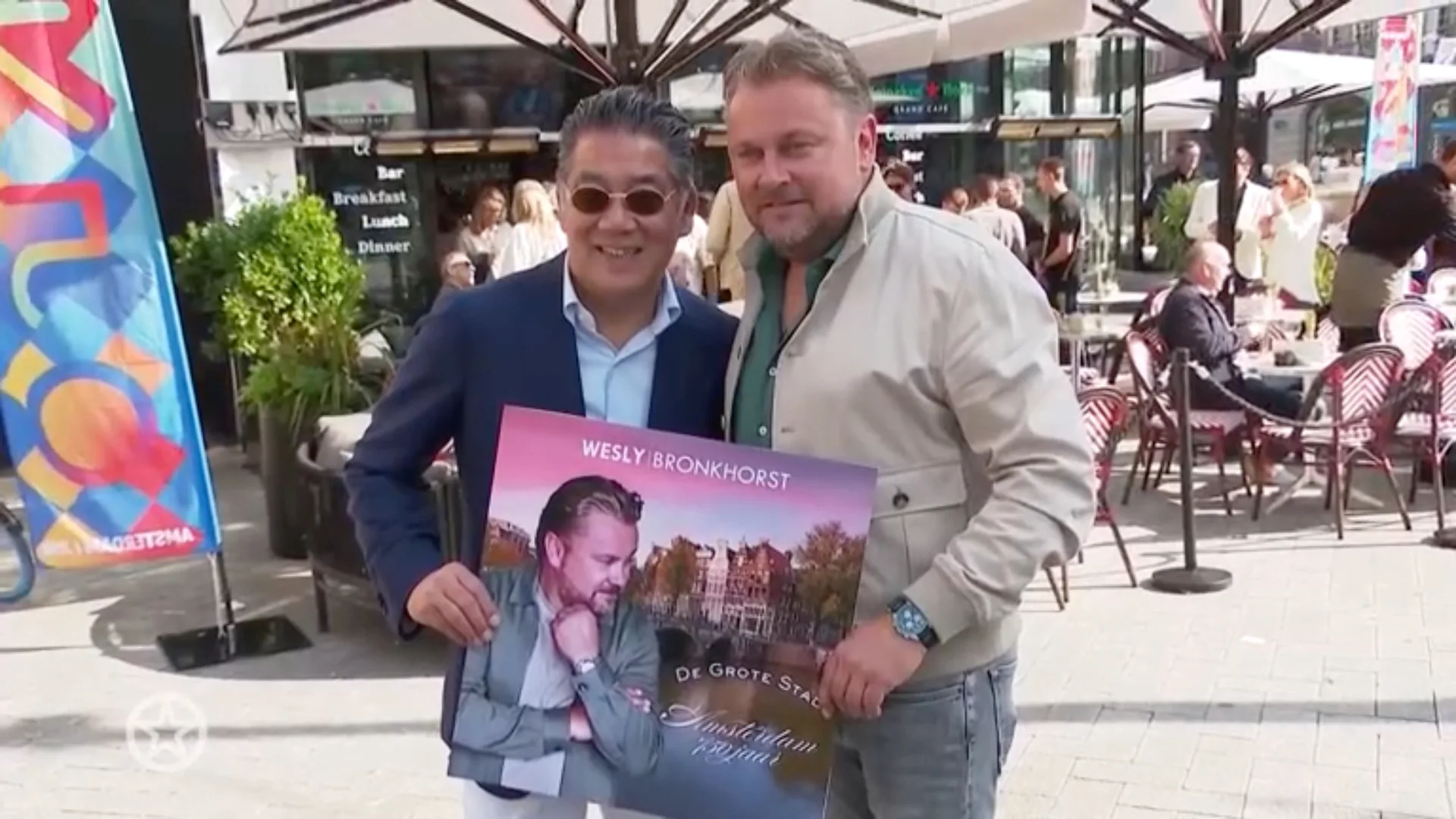 Wesly Bronkhorst brengt single uit over 750 jaar Amsterdam