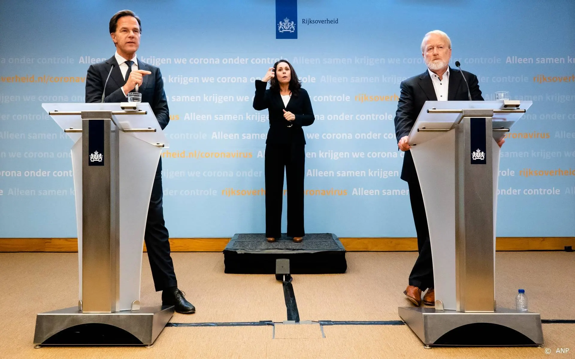 Kijkcijferrecord voor persconferentie Rutte