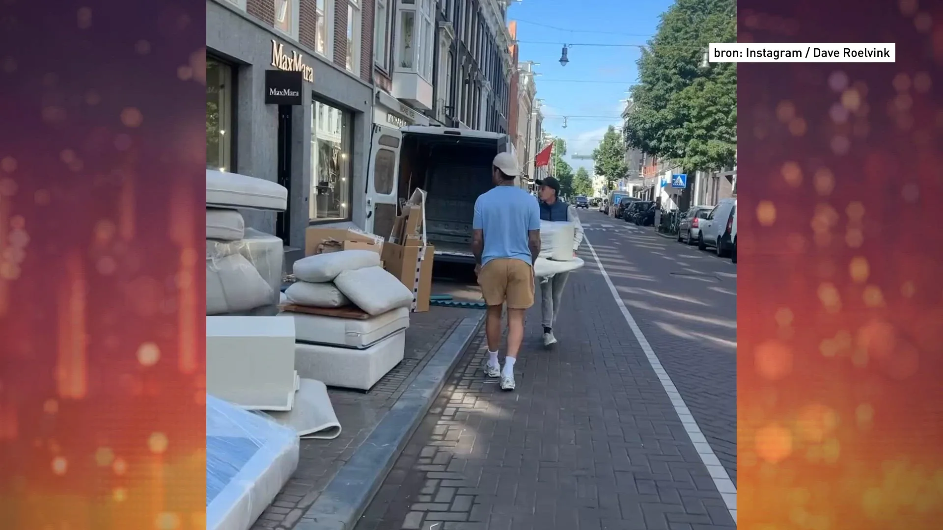 Dave Roelvink deelt video over verhuizing