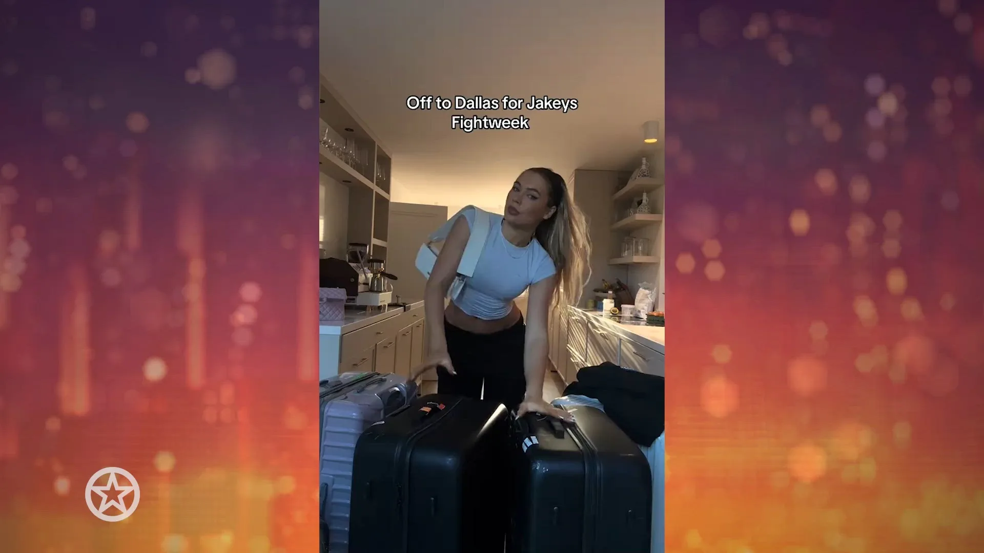 Jutta Leerdam onderweg naar Dallas voor gevecht Jake Paul