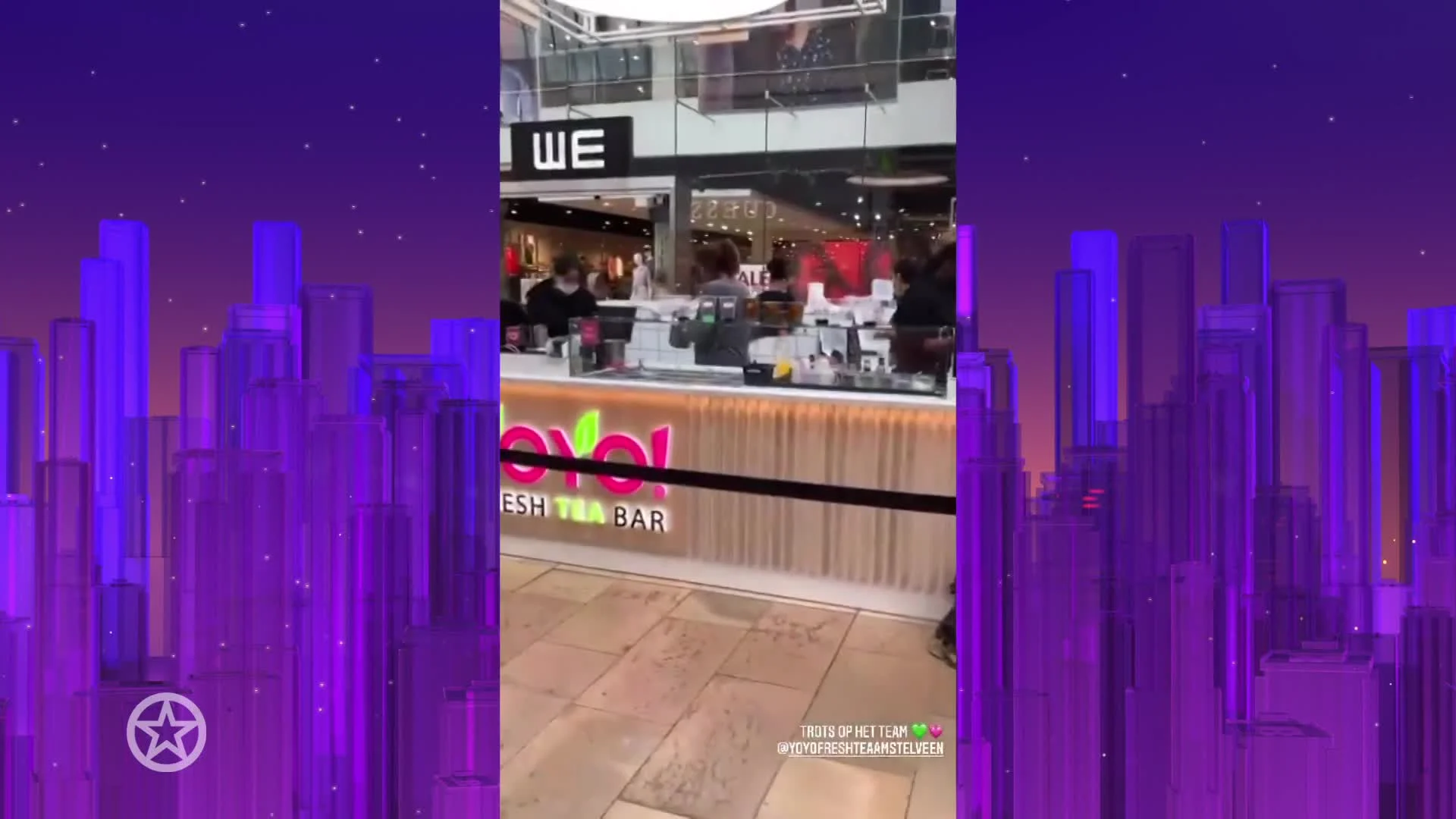 Rachel Hazes hard aan het werk in eigen theezaak