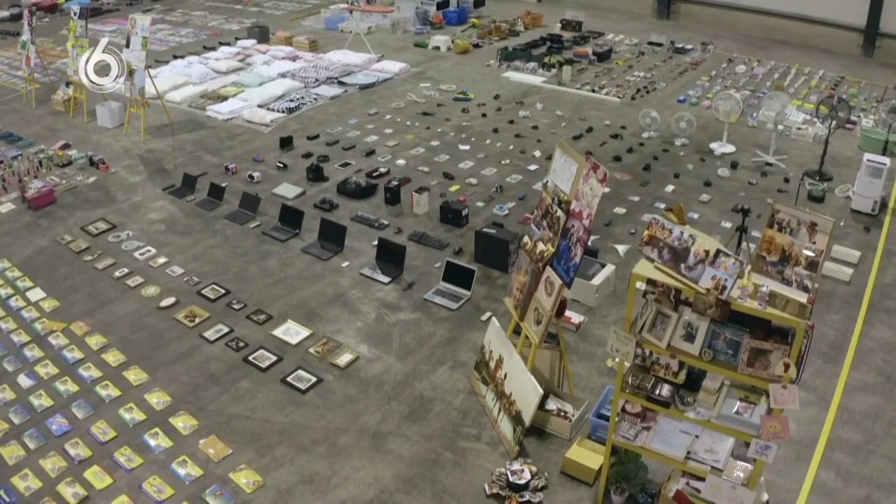 De spullen van het samengestelde gezin