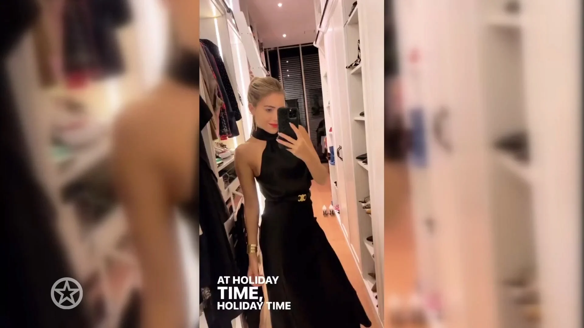 Feestelijke look voor Sylvie Meis