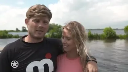 Tim Douwsma en vriendin Elske gaan graag het water op!