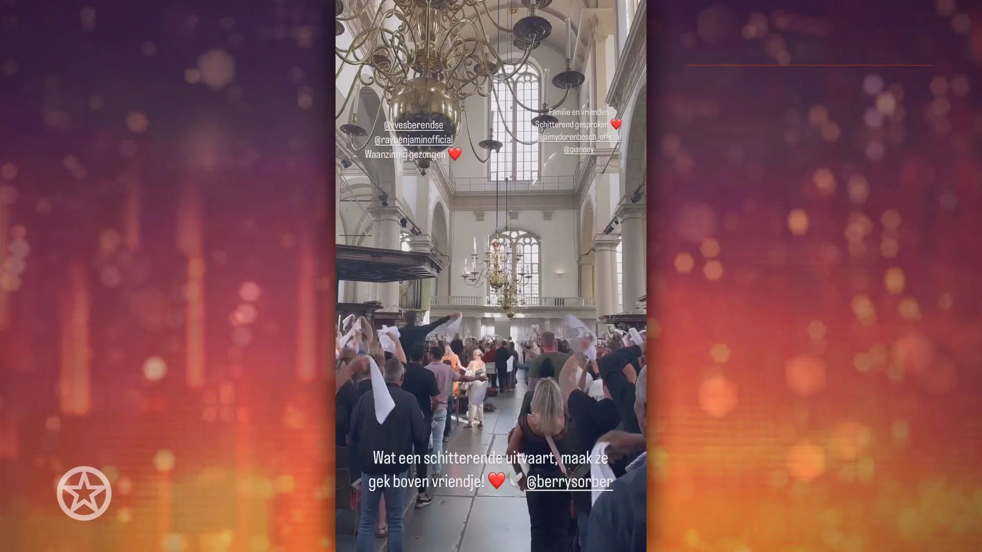 BN'ers bij uitvaart Berry Sorber