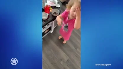 ZO ZOET: Djarno beleeft dag van zijn leven met dochtertje