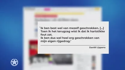 Woedende reacties op Daniël Lippens na roekeloos rijgedrag