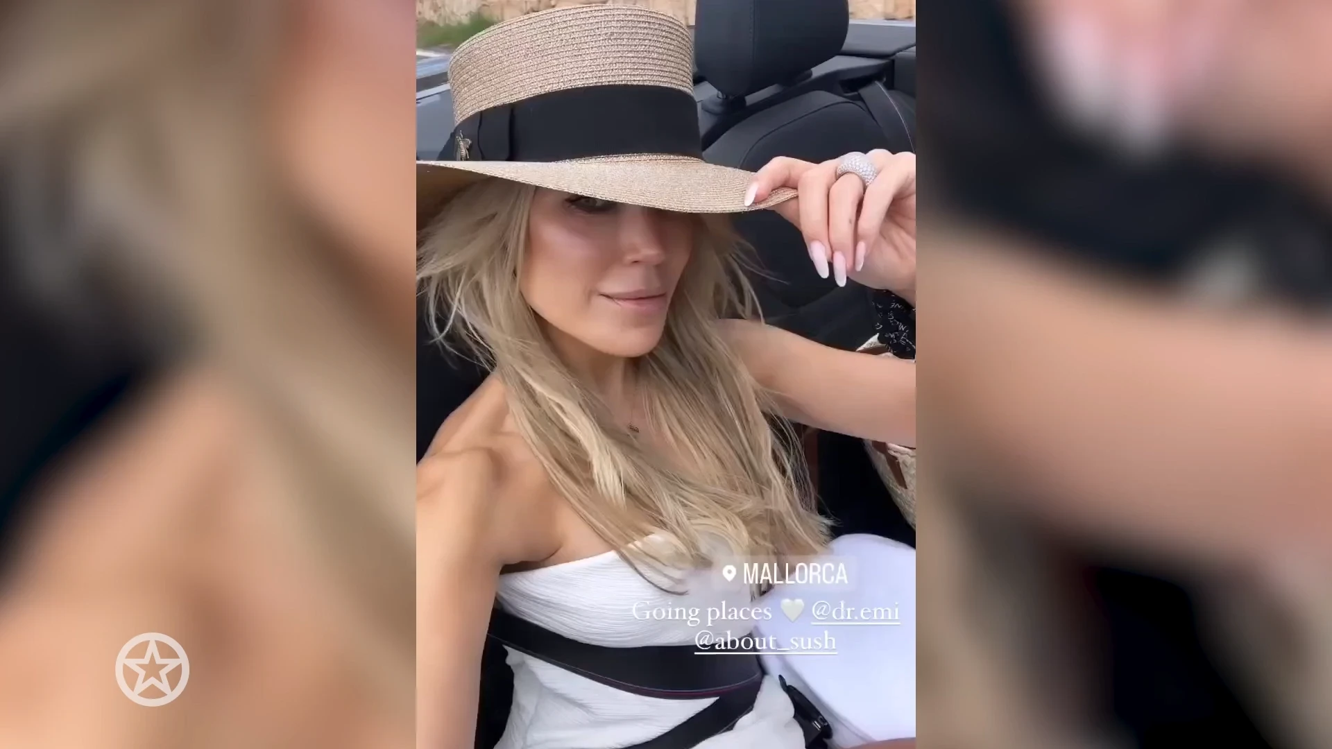 Single Sylvie Meis scheurt door Mallorca