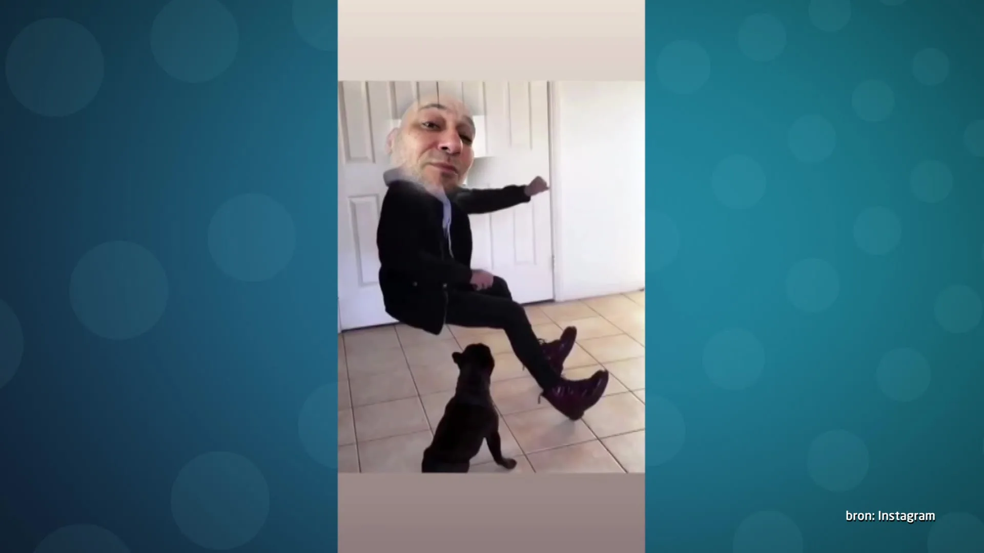 Shane Kluivert doet mee aan nieuwste Instagram-challenge