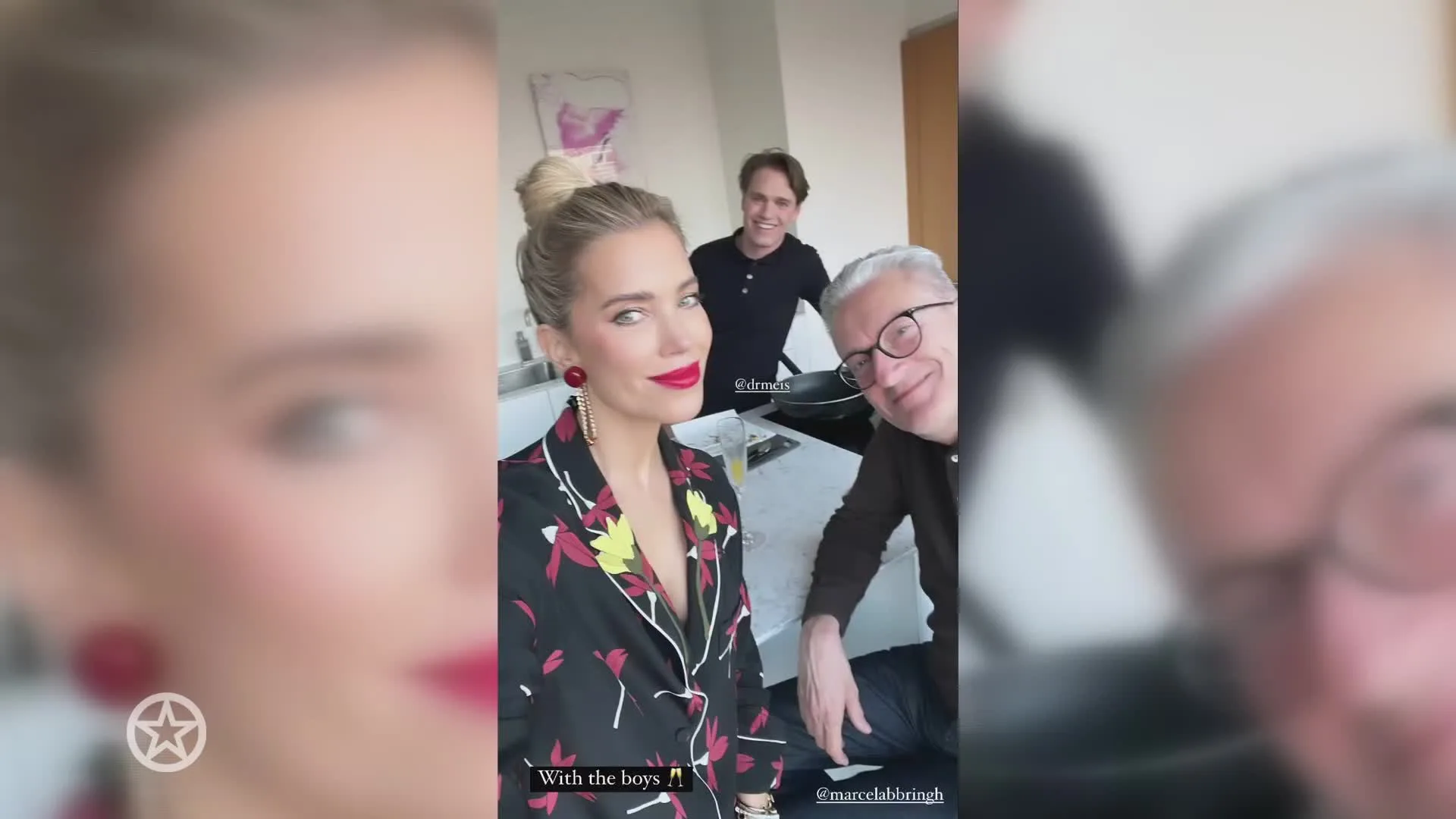 Sylvie Meis in Nederland aan de drank