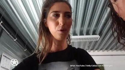 Yolanthe laat zus Xelly flink zweten