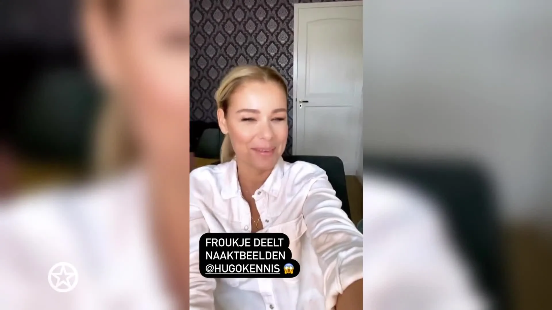 ZIEN: Froukje de Both deelt pikante beelden van Hugo Kennis