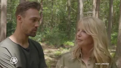 Linda doet bijzondere fotoshoot met schaatser Kjeld Nuis