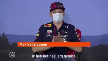 Max Verstappen mag de racebaan weer op