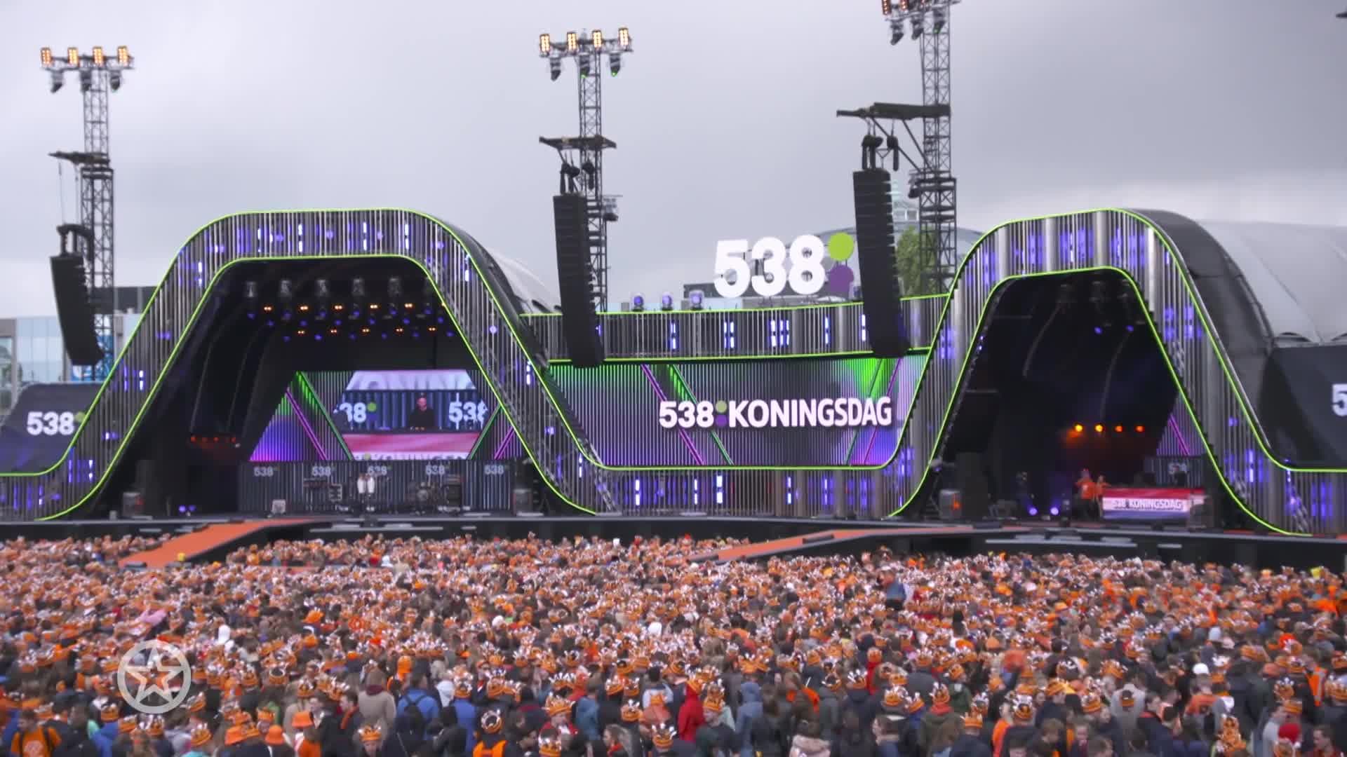 Radio 538 viert ‘538 Oranjedag’ met 10.000 bezoekers in Breda