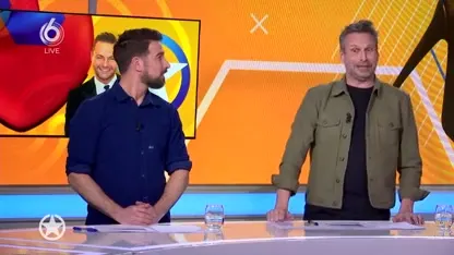 Fred van Leer houdt hysterische hindernisbaan op hakken