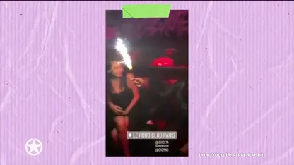 Anna Nooshin verliest hier bijna haar verlovingsring!