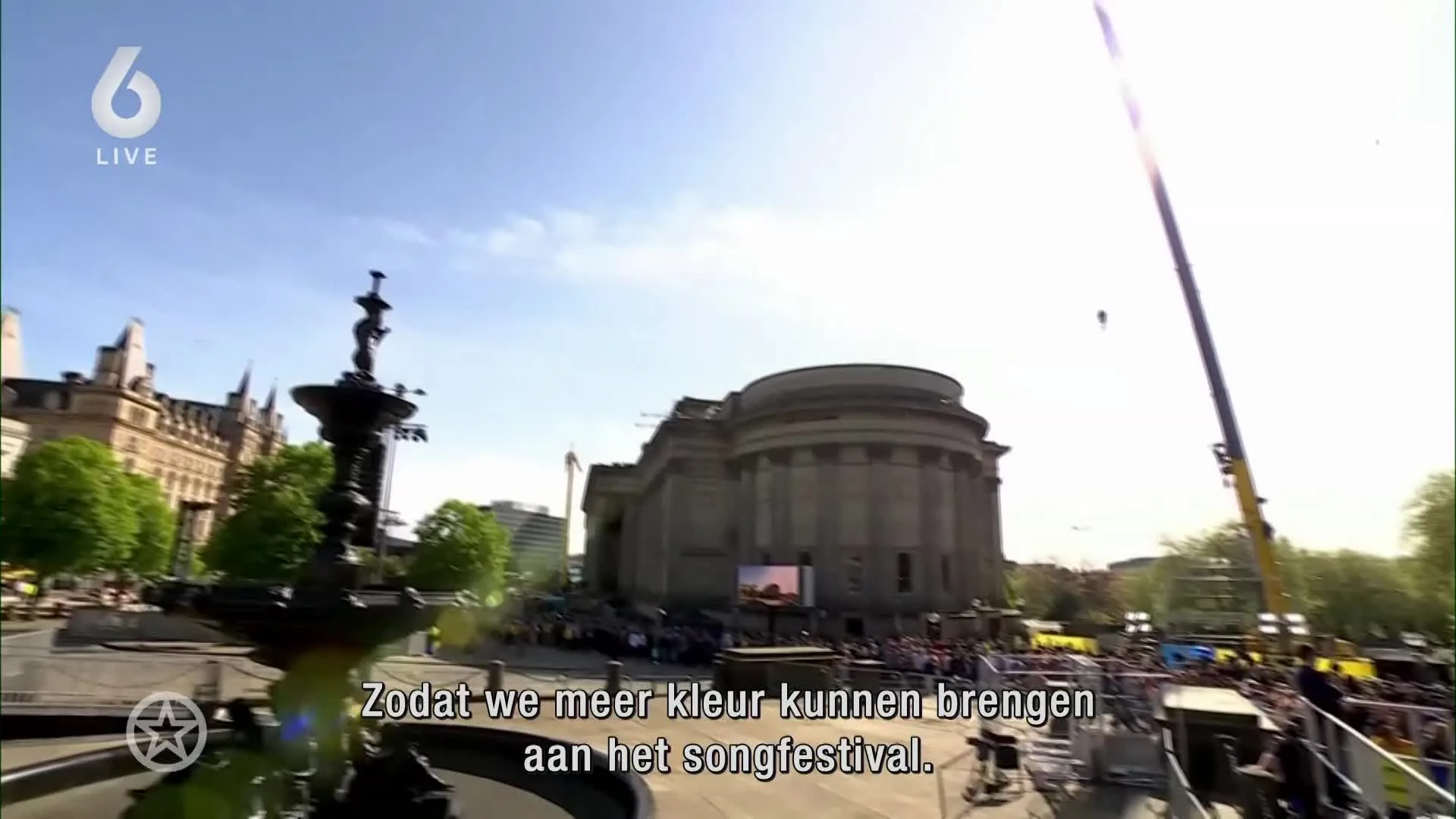 Mia en Dion wanen zich rocksterren op songfestivalloper