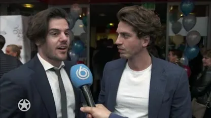 Op de rode loper bij de première Stil in mij