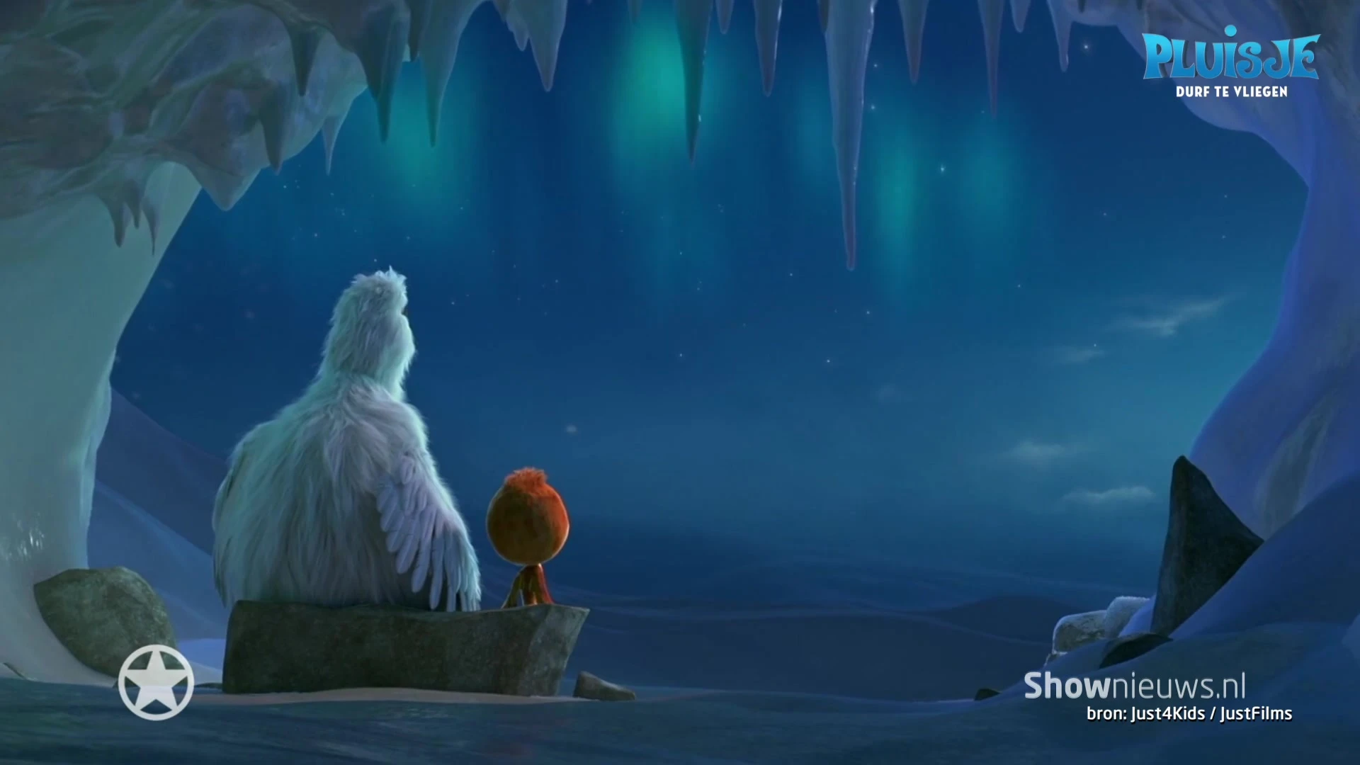 Pluisje: durf te vliegen, met de stemmen van Tygo, Martijn en Klaas...!