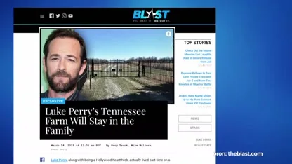 Onduidelijkheid over laatste rustplaats Luke Perry