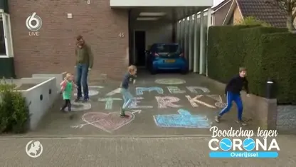 Boodschap tegen corona