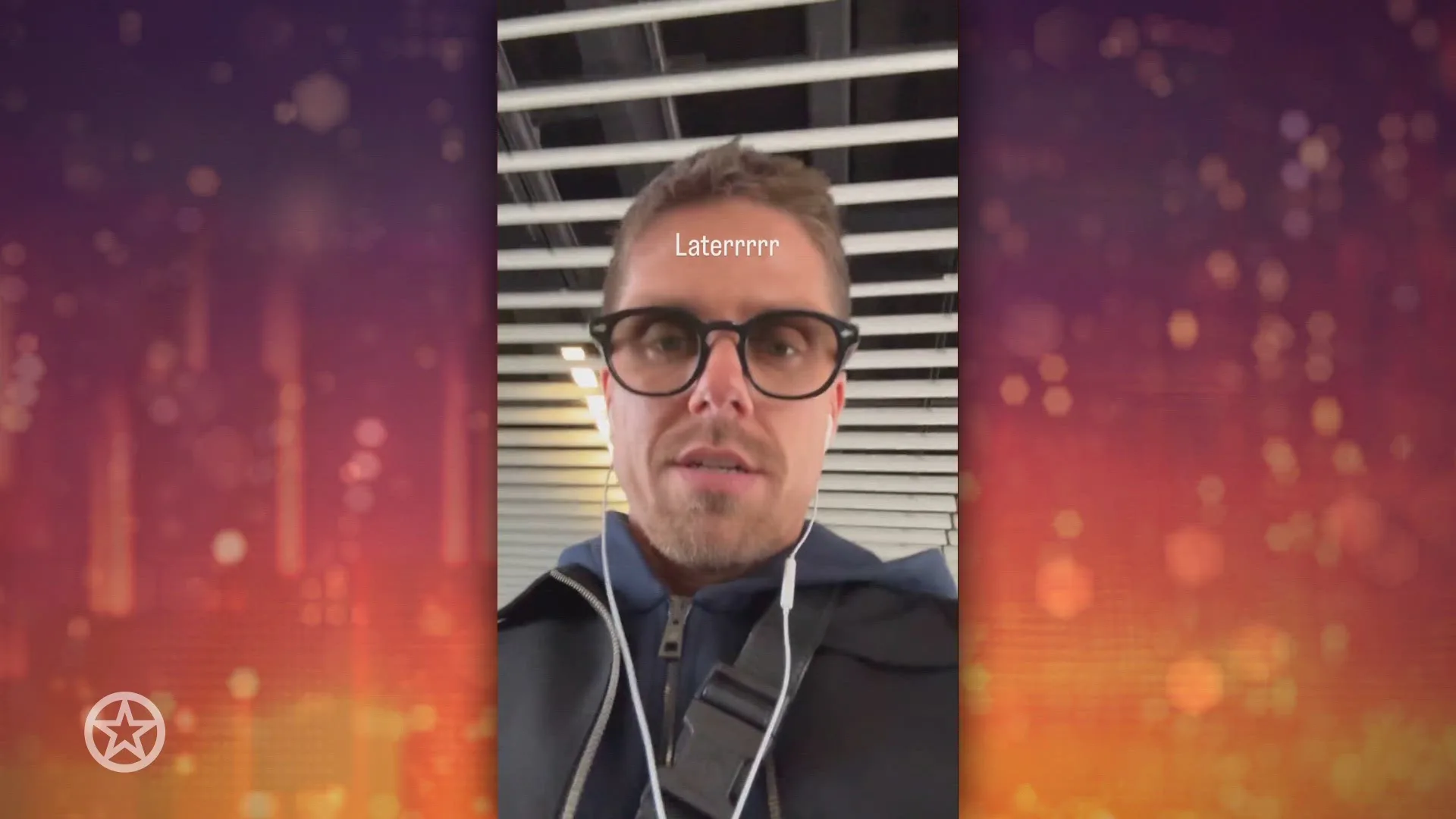 André Hazes piept er even tussenuit