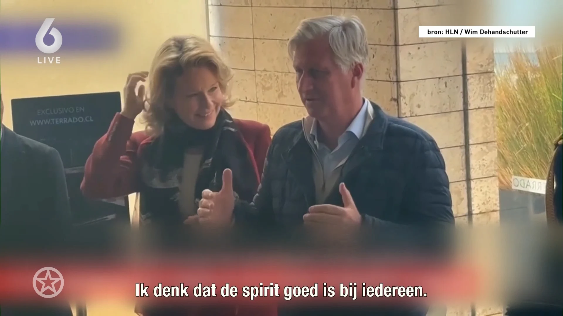 Belgisch koningspaar na dagen vertraging terug uit Chili