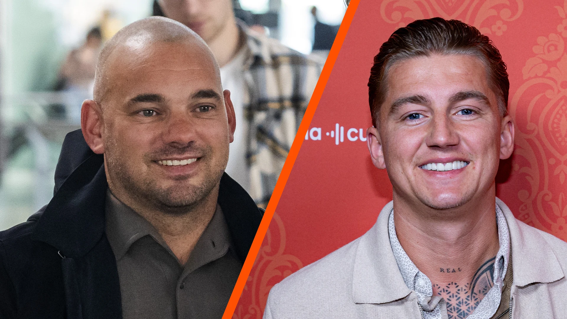 Déze grap van Mart Hoogkamer kan Wesley Sneijder niet hebben