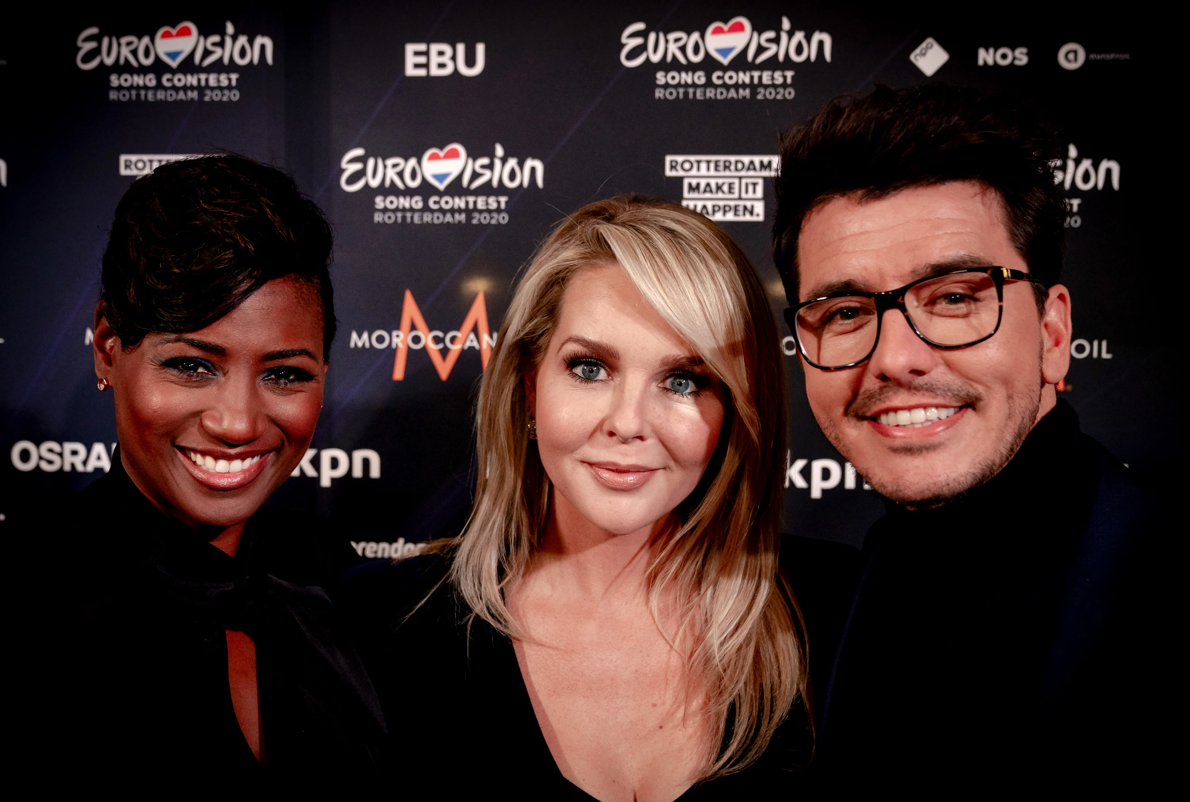 Chantal, Jan en Edsilia werken hard aan alternatief songfestival