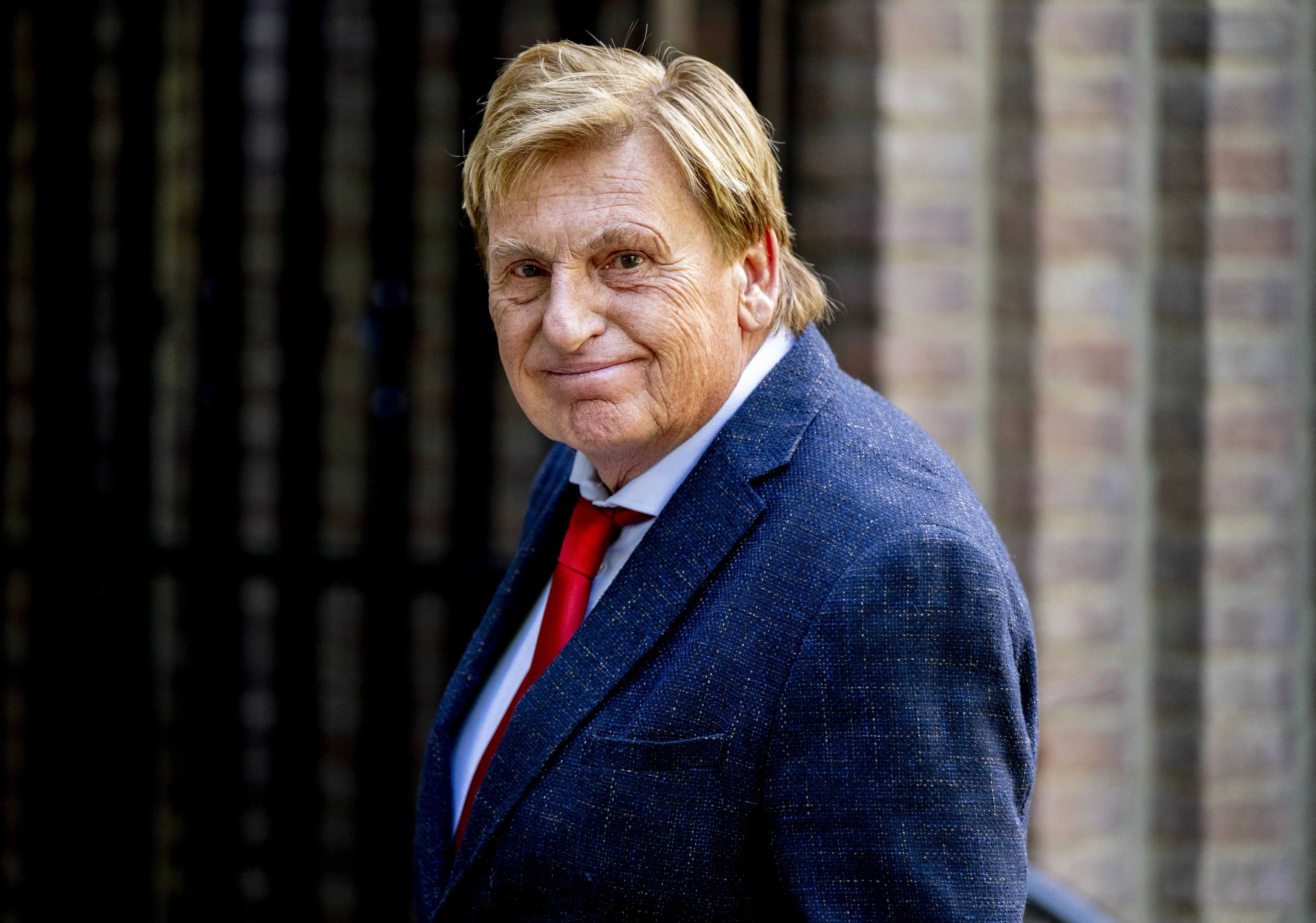 Henny Huisman verdrietig op 'zware dag'