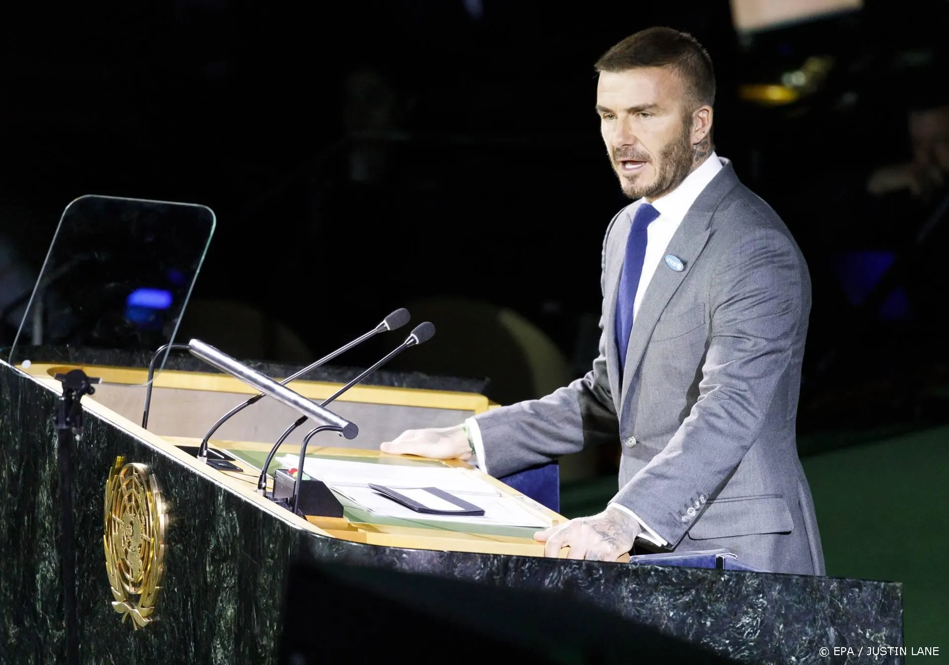 David Beckham presenteert nieuwe serie 