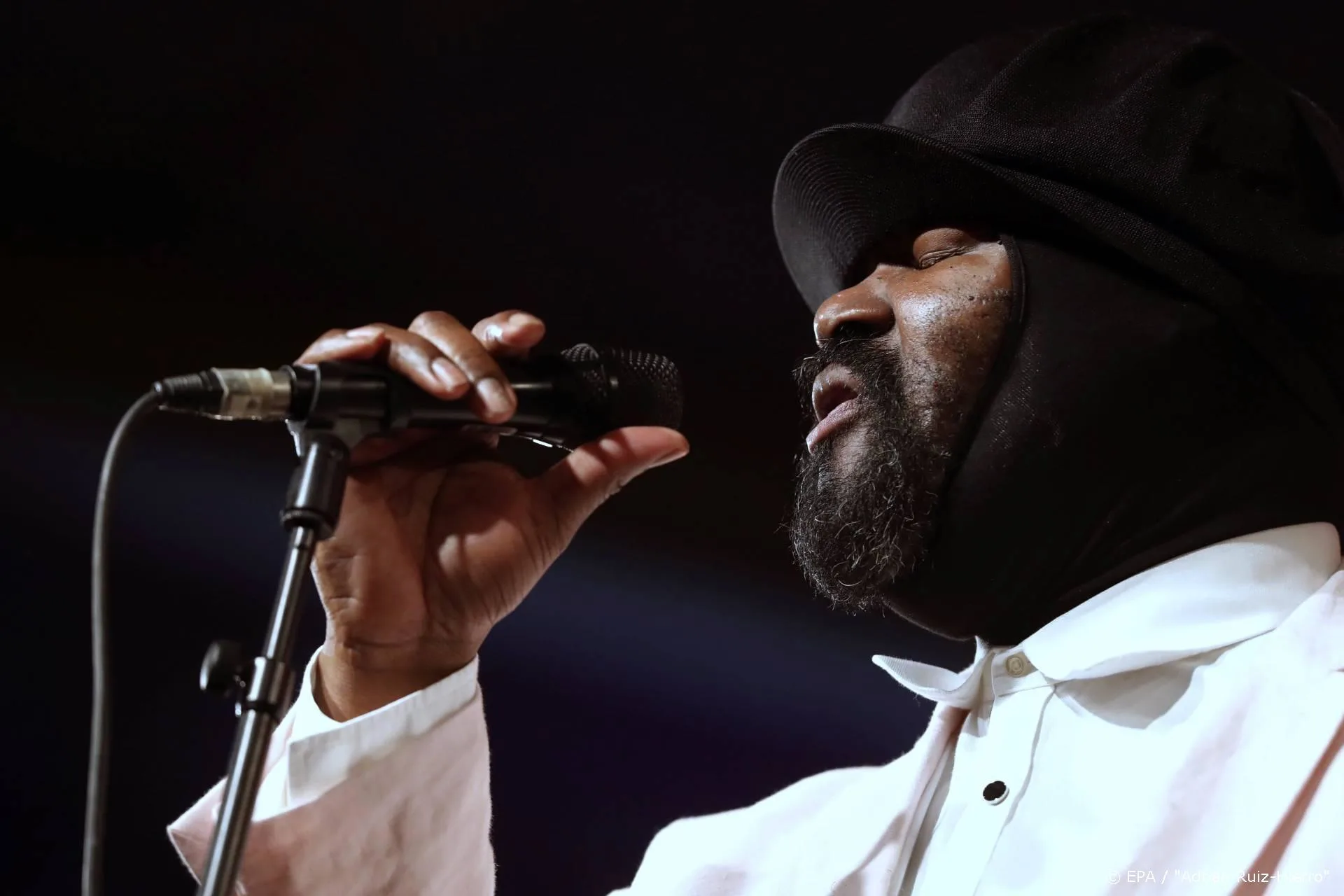 Gregory Porter zingt ode aan Amerika bij lancering