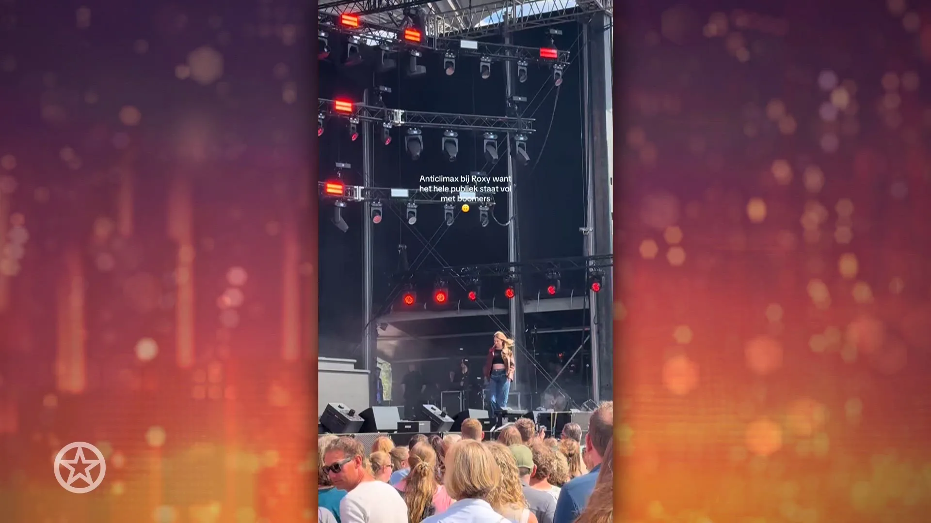 Roxy Dekker treedt op voor oud publiek