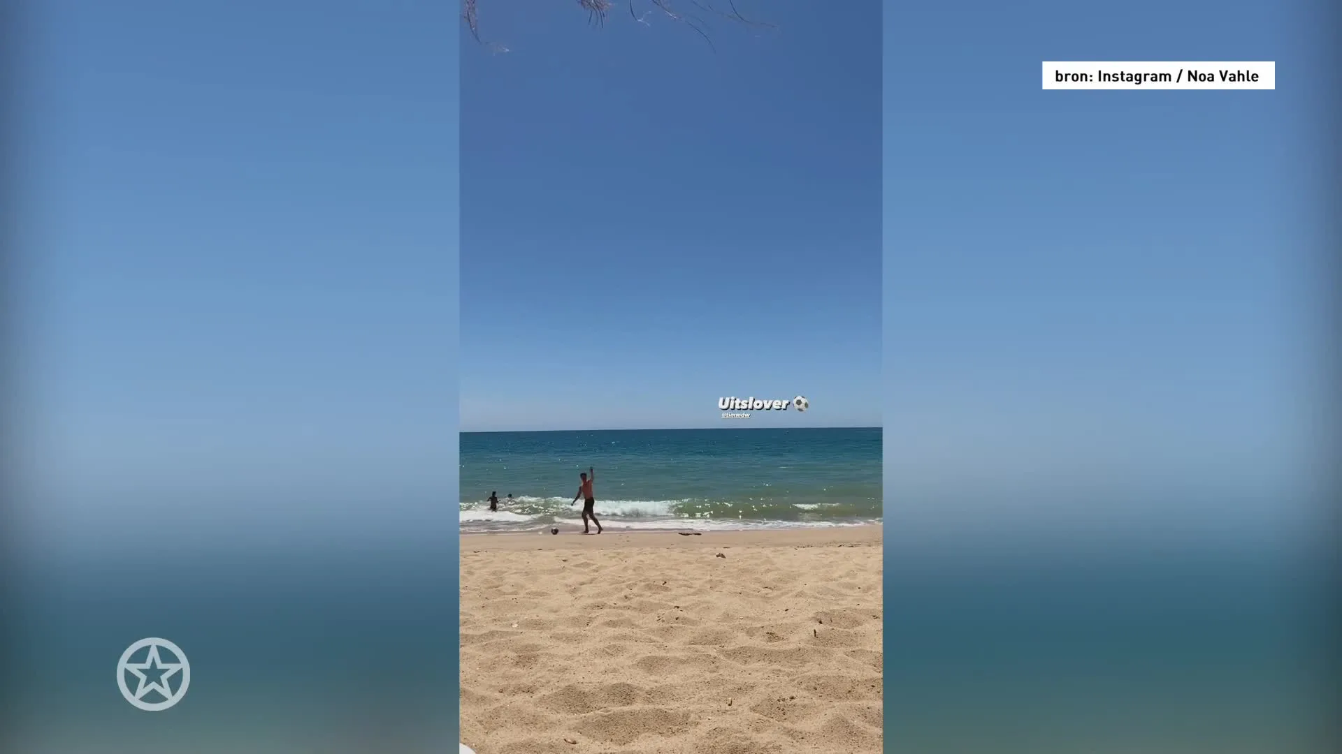 Noa Vahle geniet met vriendlief van heerlijke vakantie