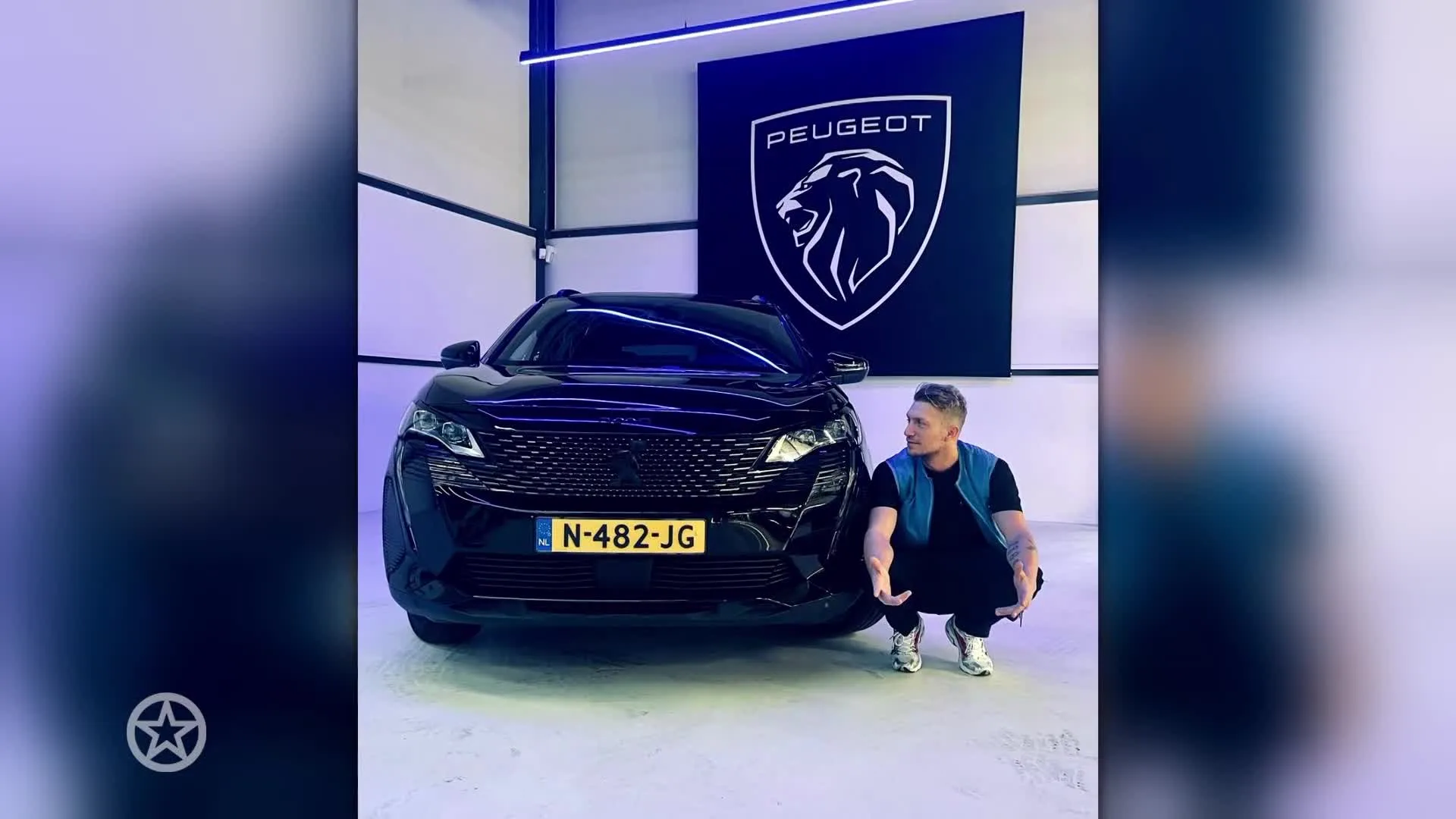 De auto van Joshua Nolet is gestolen