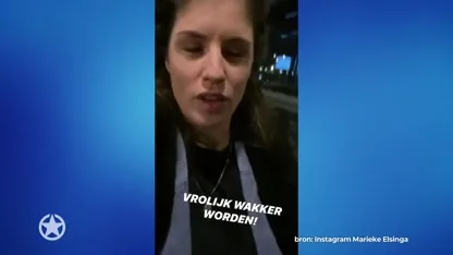 Marieke Elsinga schrikt zich kapot